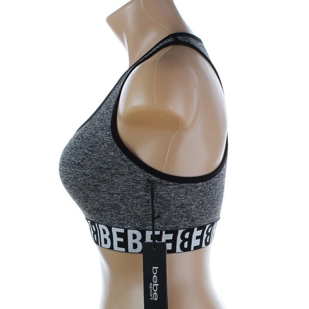 Bebe padded M Sports Bra NWT - Picture 3 of 10